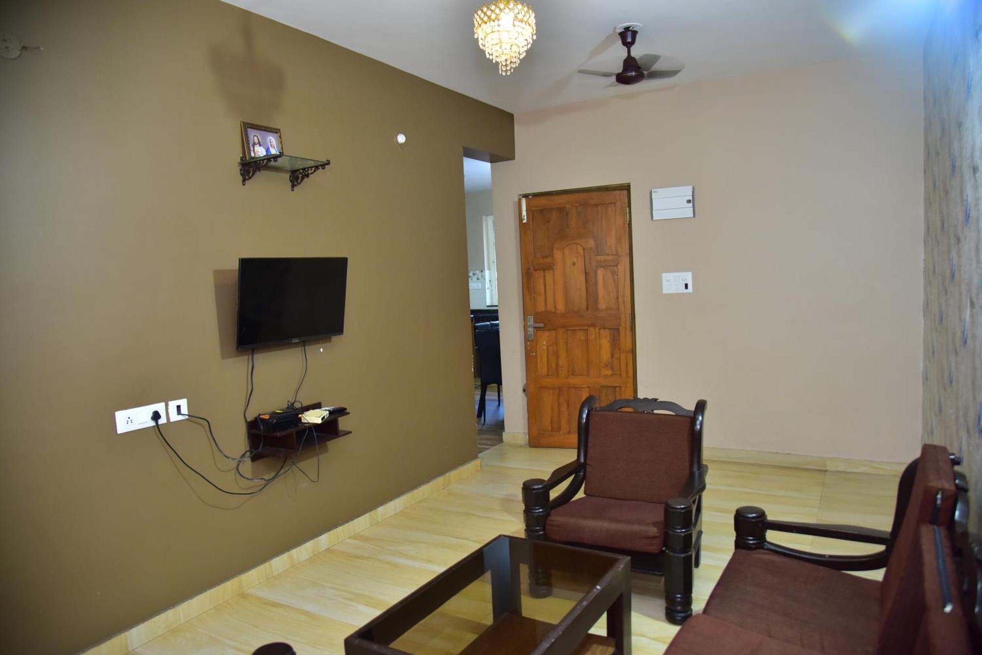 Fieldstone Lovely 2 Bhk Ac Apartment Talaulim Δωμάτιο φωτογραφία